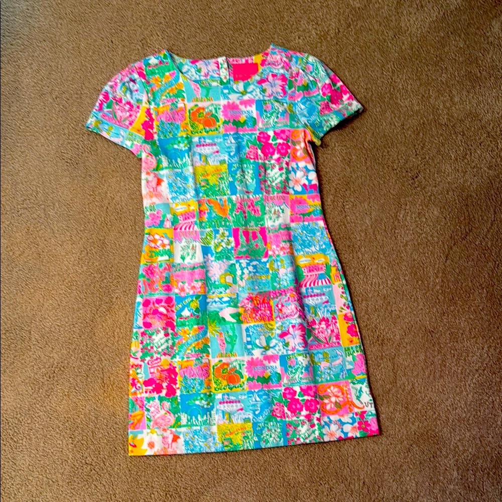 Lilly Pulitzer Chantel Dress State of Mind size Medium never worn